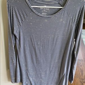 AEO Soft & Sexy Tee long sleeve striped- super soft material